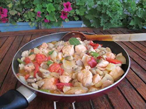 Sautéed Fish Stew with Vegetables