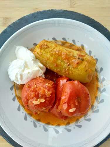 Stuffed Tomatoes and Zucchini Recipe