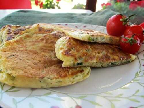 Zucchini Kaygana: Omelete & Pancake