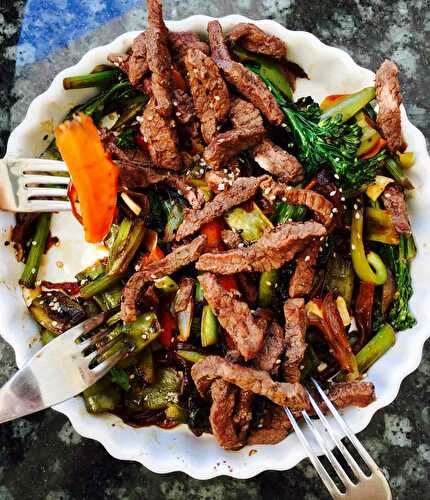 Beef Hoisin Stir Fry