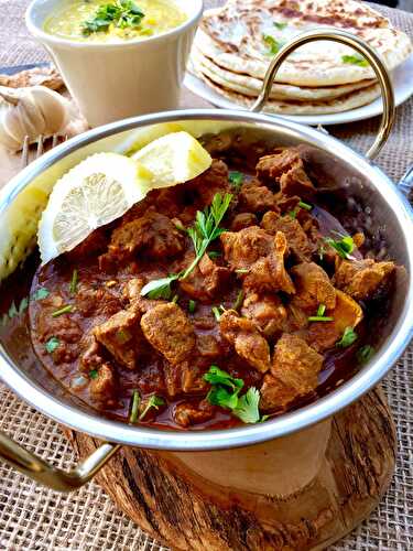 Delicious and super healthy Lamb Curry