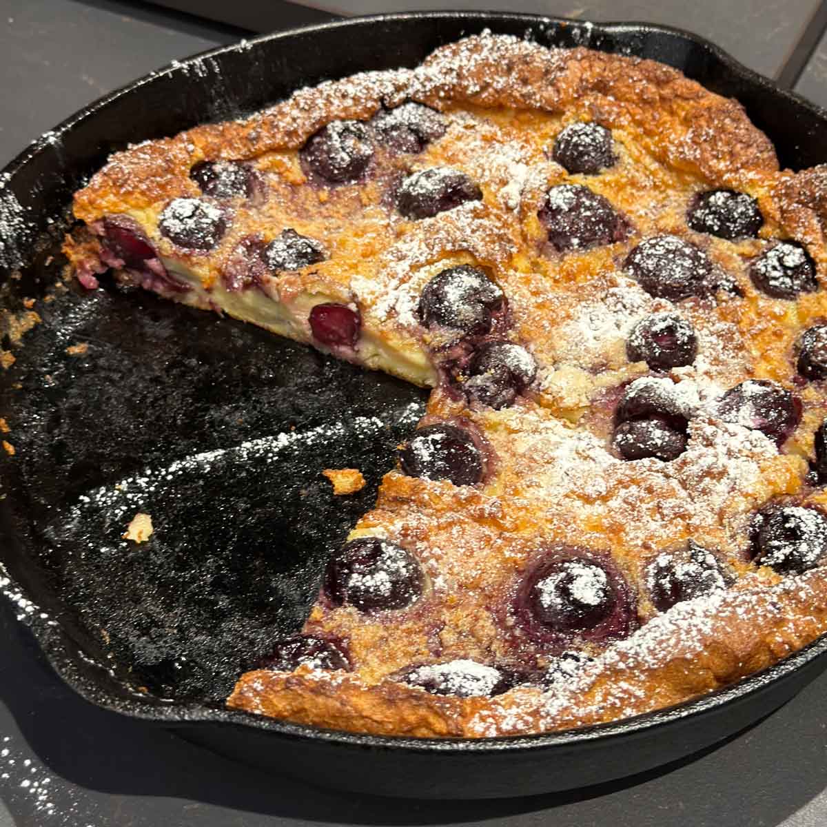 🍒 Clafoutis Aux Cerises (French Cherry Dessert) Recipe
