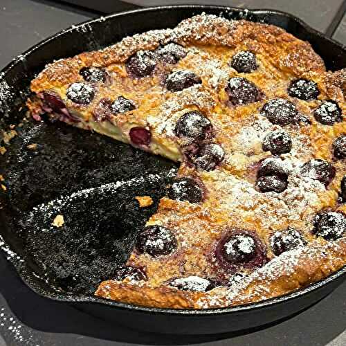 🍒 Clafoutis Aux Cerises (French Cherry Dessert) Recipe