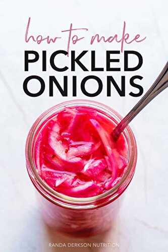 Pickled Red Onions