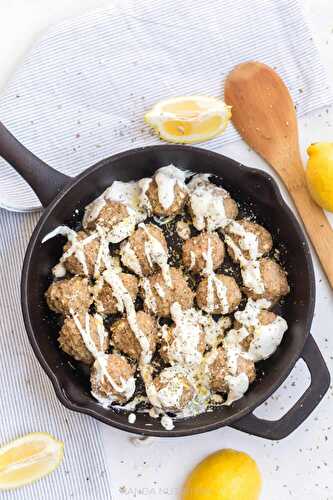 Greek Turkey Meatballs