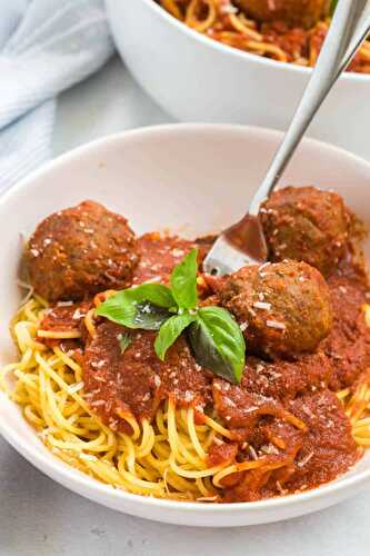 Instant Pot Meatballs with Marinara