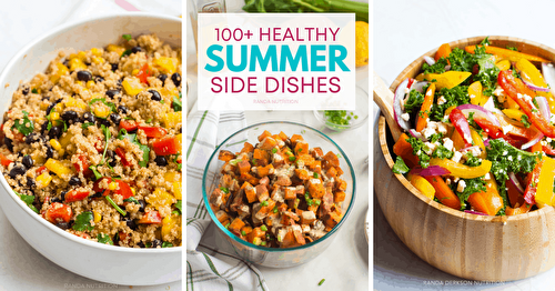 100 Healthy Summer Side Dishes | Randa Nutrition