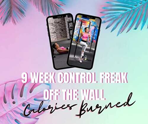 9 Week Control Freak Off The Wall Calories Burned | Randa Nutrition
