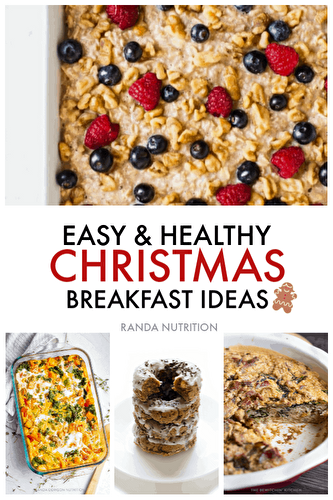Easy Healthy Christmas Breakfast Ideas | Randa Nutrition