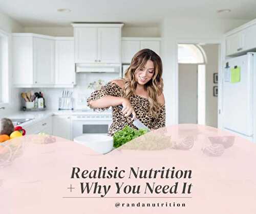 What is Realistic Nutrition? | Randa Nutrition