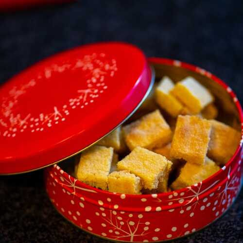 Buttery Crispy Easy Shortbread
