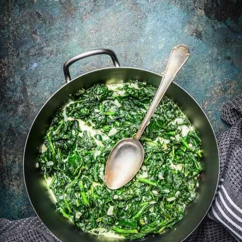 Delicious Creamy Creamed Spinach