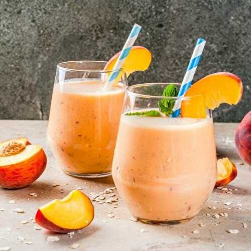 Easy Peach Mousse