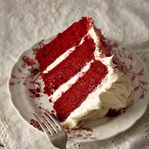 Moist Red Velvet Cake