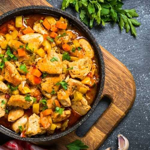 Chicken and Veggie Stew