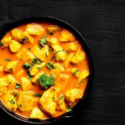 Low-fat chicken curry pot recipe for slimmers