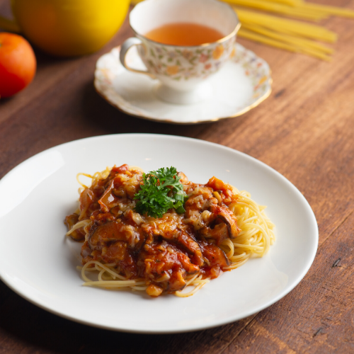 Mushroom Bolognese