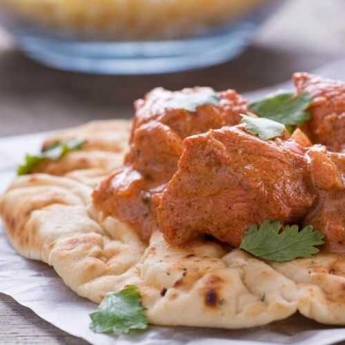 Butter Chicken with Naan
