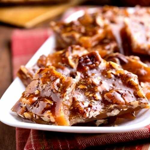 Microwave Pecan Brittle