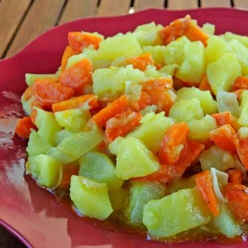Carrots with Potatoes