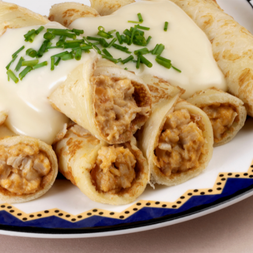 Chicken Pancakes Recipe