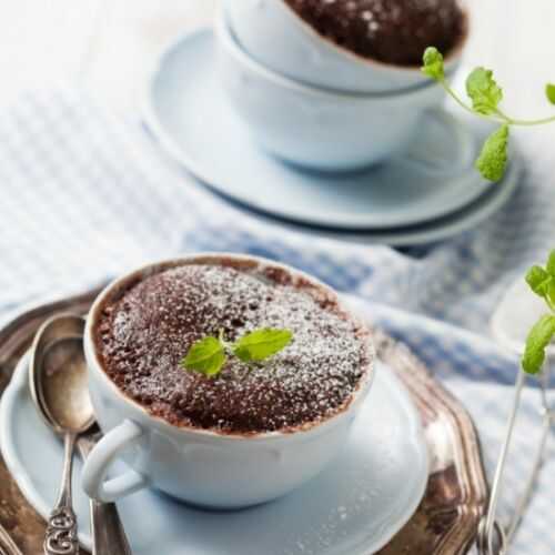 Chocolate Mug Cake (Microwave)