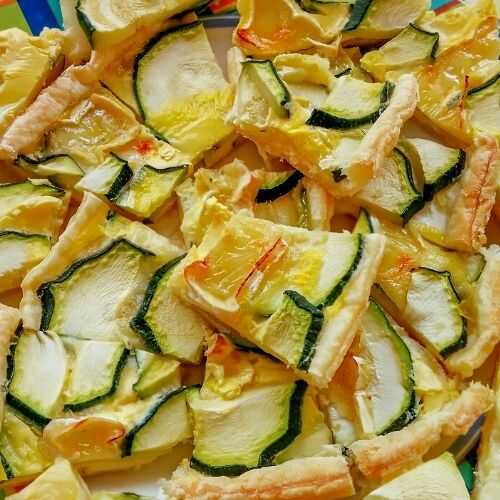 Savoury Zucchini (Marrow) Tart Recipe