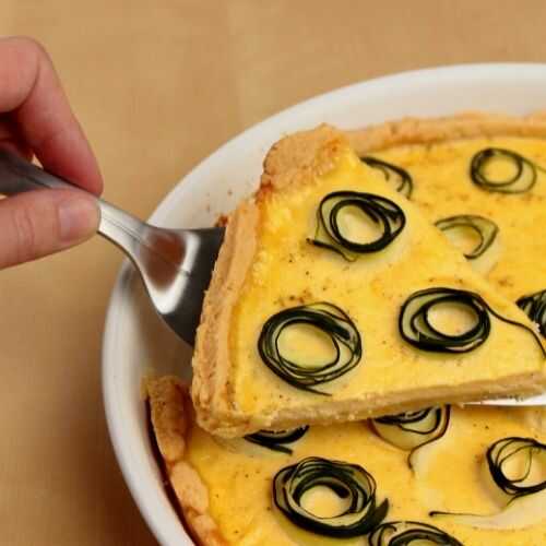 Sweet Zucchini (marrow) Tart Recipe