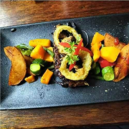 Crispy Potato and Roasted Veggies