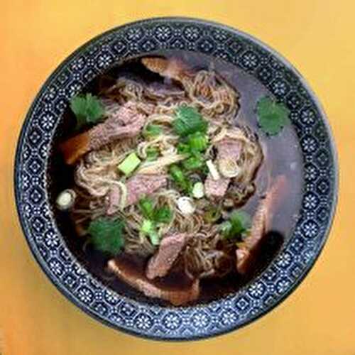 Keto Beef Shirataki Noodle Pho 