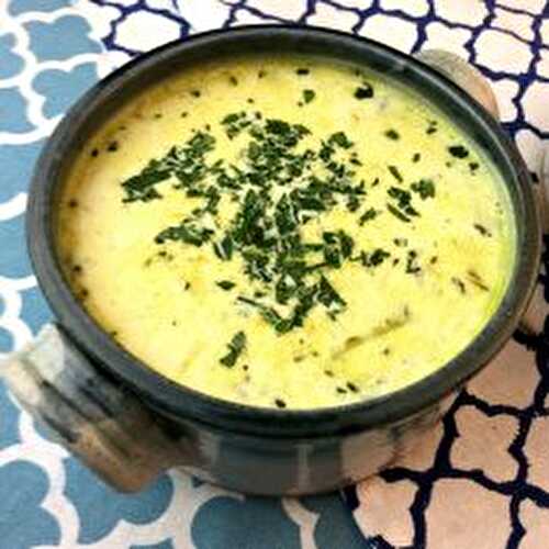 Keto Chicken Soup with Rice