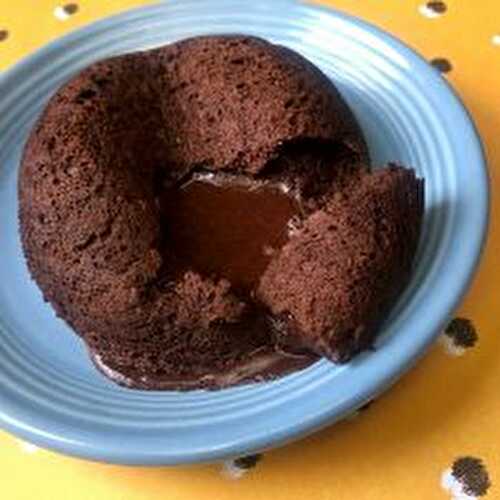Keto Chocolate Lava Mug Cake 