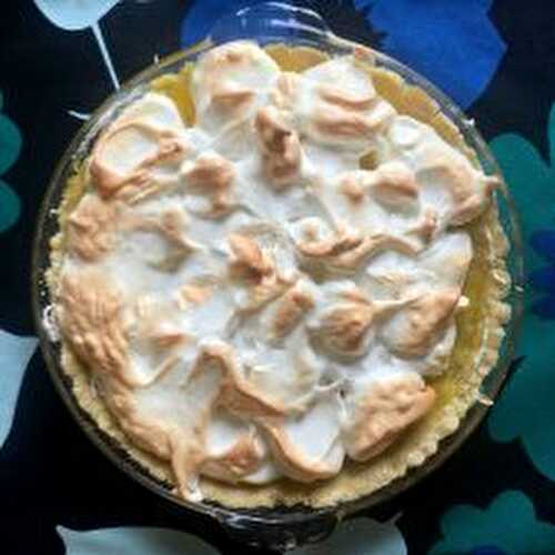 Keto Lemon Meringue Pie