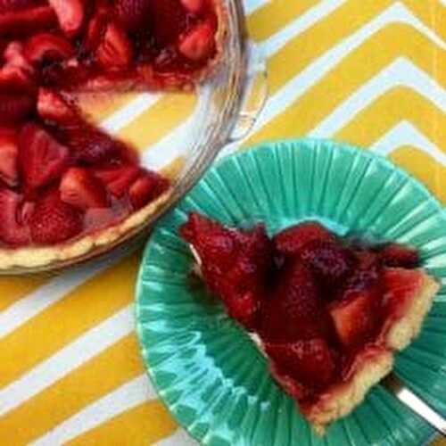 Keto Strawberry Pie 