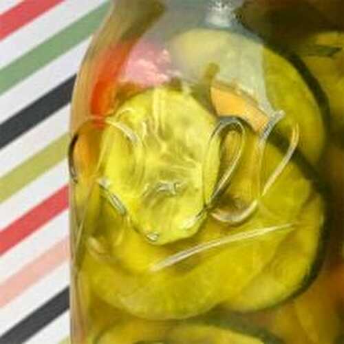 Low Carb Keto Sweet & Spicy Pickles