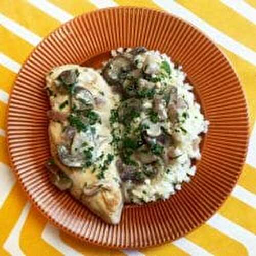Quick Keto Chicken Fricassee