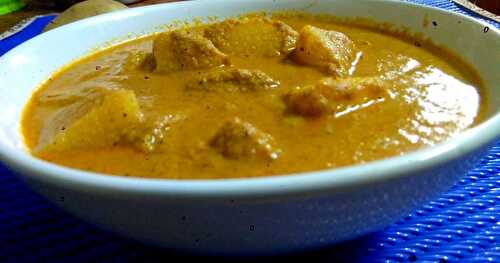 BATATE HUMMAN/ COOKED POTATOES IN COCONUT GRAVY !!!!!!!!