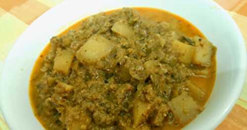 BATATE SAUNG/SPICY POTATO CURRY !!!!!