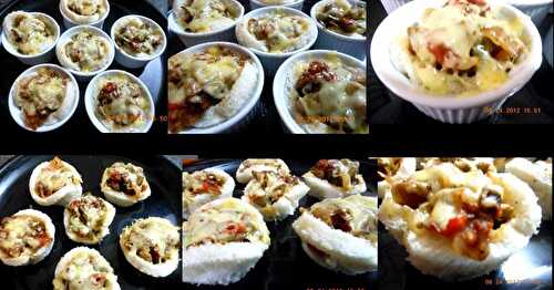 BREAD CUPPIZZAS !!!!!!