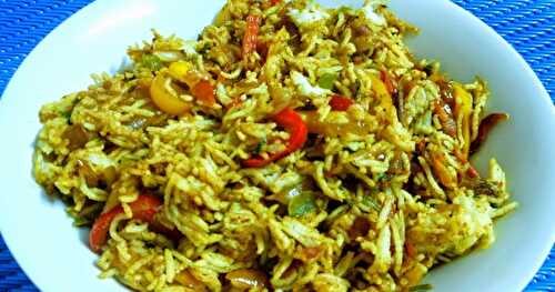 CAPSICUM BIRIYANI !!!!!!!