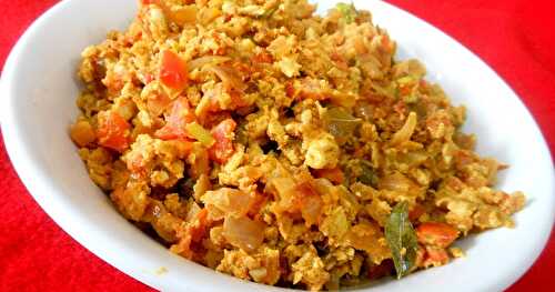 EGG BHURJI- MUMBAIYYA STYLE !!!!!!