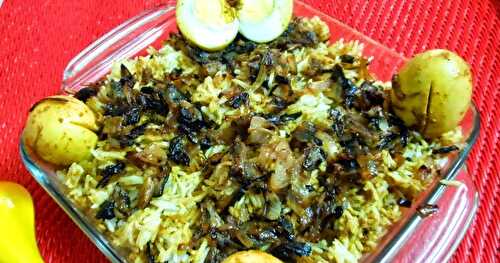 EGG BIRIYANI - 2 !!!!!!!!!!