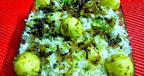 EGG BIRIYANI - 3 !!!!!!!