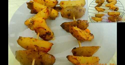 GRILLED POTATO WEDGES !!!!!!!