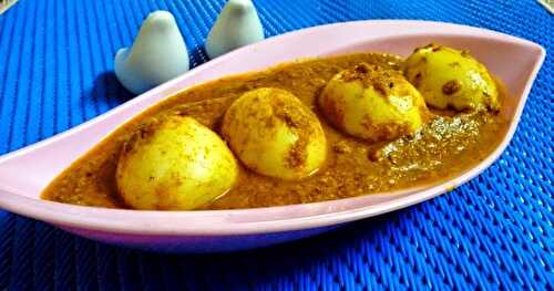 KOLHAPURI EGG CURRY !!!!!!! 