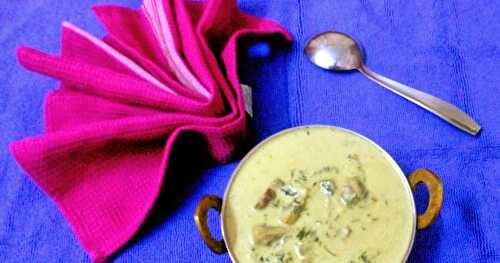 MUSHROOM METHI MALAI !!!!!