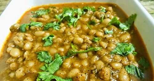 NAVY BEANS/WHITE BEANS CURRY !!!!