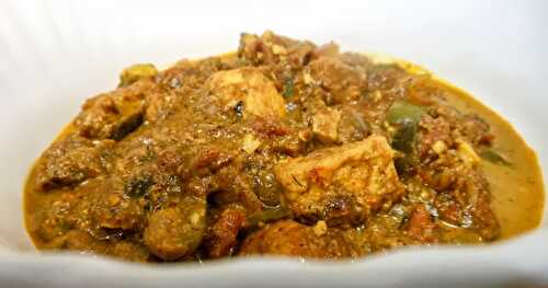 PANEER CAPSICUM MASALA !!!!!!