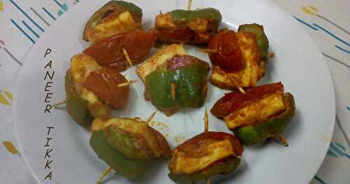 PANEER TIKKA !!!!!!!