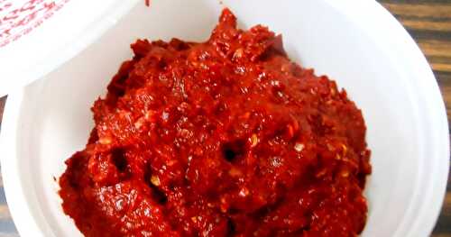 RED CHILLY PASTE !!!!!